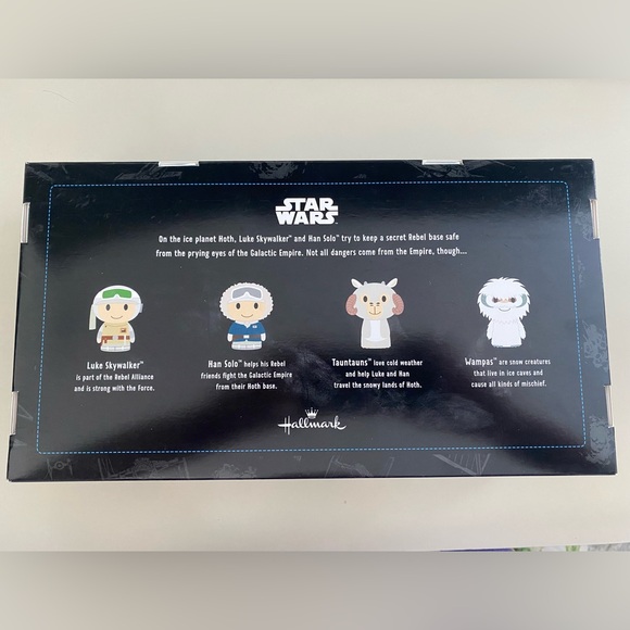 RETIRED Hallmark Itty Bitty’s Star Wars HOTH Collector Set. NIB. - Picture 2 of 4